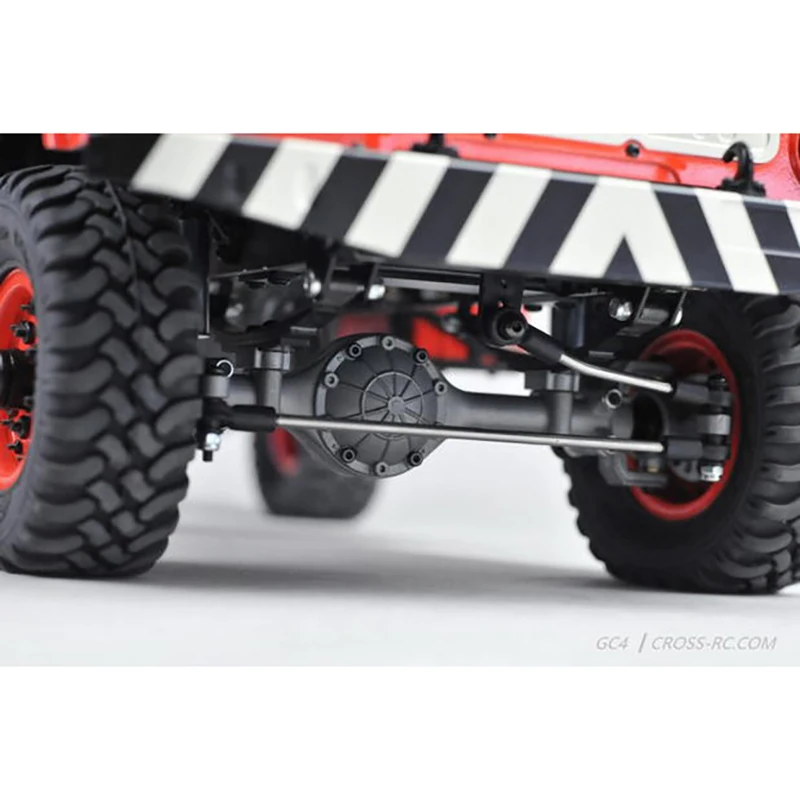 CROSS RC 1/10 GC4 KIT 4WD Car Military Truck Motor Trumpet Axle Hubs Vehicle Toucan RC Hobby for Boys Toys Model TH11101-SMT8 3