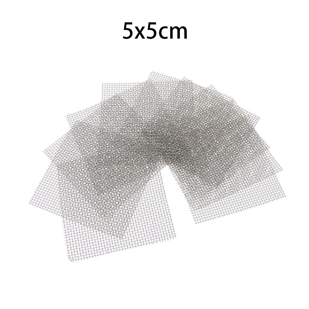 10pcs 5x5cm mesh pad