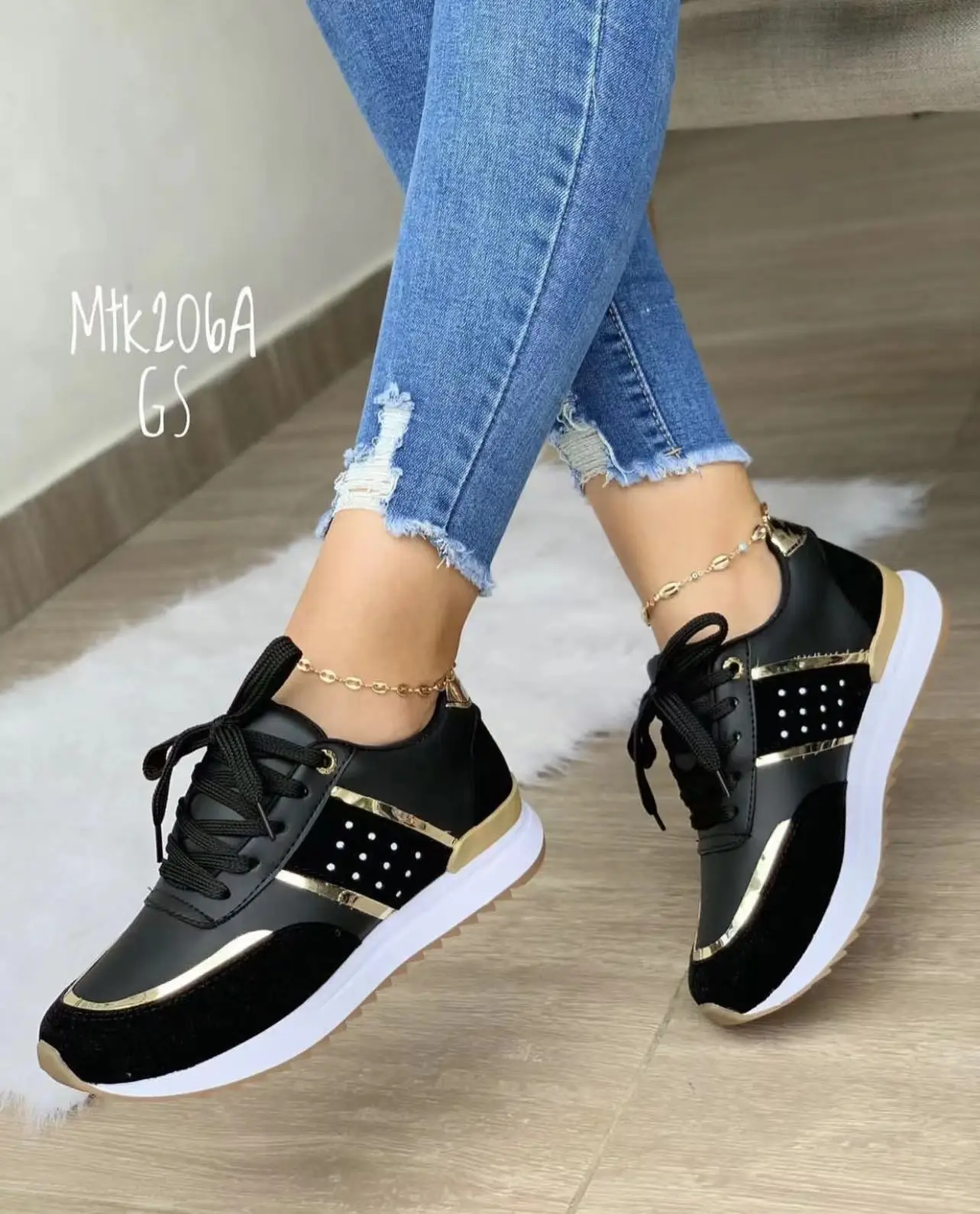 Chaussures Cycleur De Luxe Taille 40 – Baskets Basses Multicolores – Cuir – Espagne