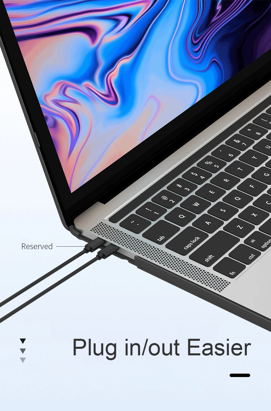 Dual Color, Substituir Capa, MacBook Air 13.6 M2 2022, 14.2