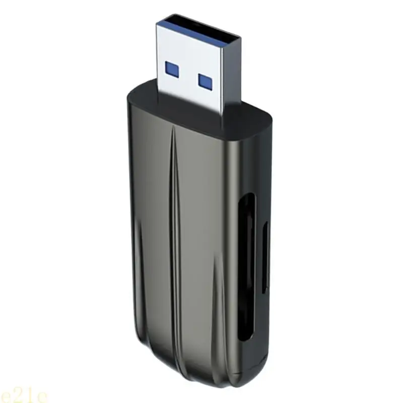 E21E 메모리 카드 리더기 USB3.0 PC 노트북 컴퓨터용 TF 메모리 카드 리더기