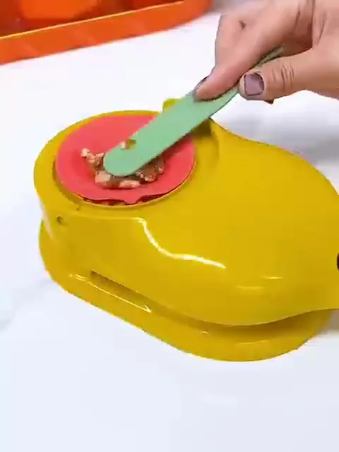 Machine à Boulettes Manuelle EdirFtra - Moule Deux En Un Pour Pâte Et Farce - Matière PP Alimentaire