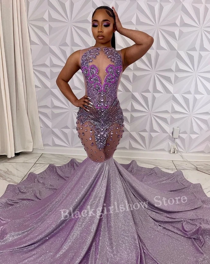 여성용 블랙 수공예 다이아몬드, 럭셔리 섹시 연예인 칵테일 파티 붕대, 긴 원피스, 공장 도매 