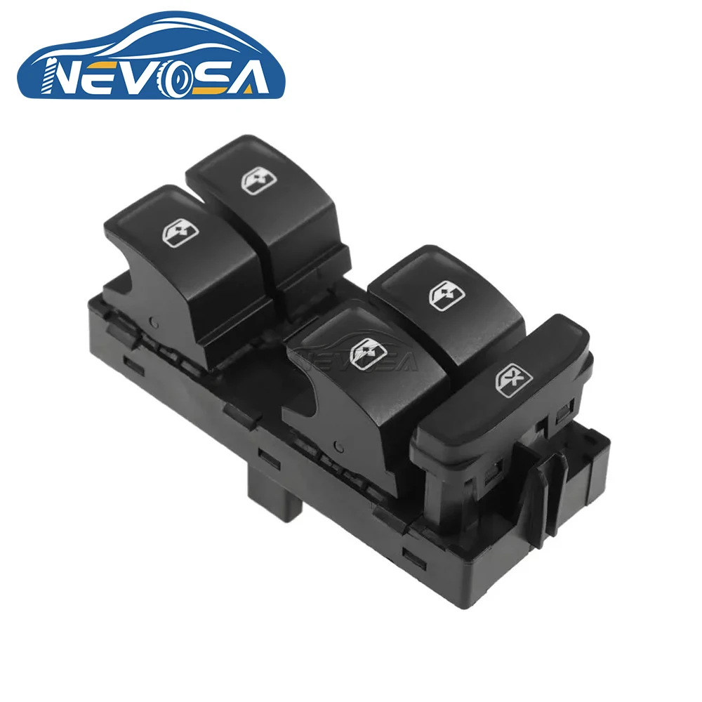 네포사 5G 0959857 D For Volkswagen Golf Skoda Superb BJ 2015 2016 2017 파워 윈도우 스위치 드라이버 사이드 리프터 제어 버튼 10Pin