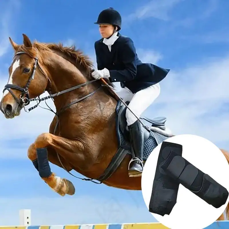Protective Boots Horse Fly Leg Guards Professional Ergonomic Horse Leg Guards Convenient Wraps Protector For Official