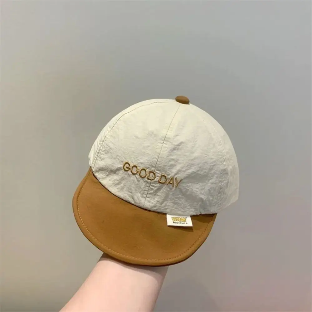 Ins Summer Letter Baseball Cap Quick-drying Thin Baby Peaked Hat Breathable Soft Children Visors Cap