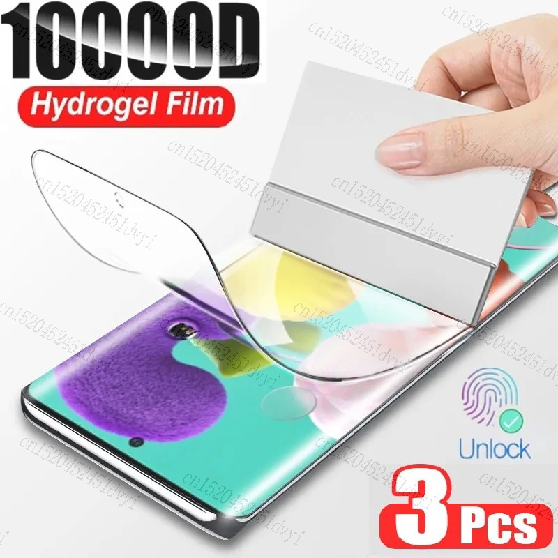 

3PCS Hydrogel Film For Samsung Galaxy M51 M21 M31 M11 M01 A51 A71 A31 A41 A21S Screen Protector For Samsung A02 A32 A52 A72 Film