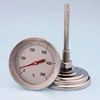 Grill Thermometer Barbecue Charcoal Pit Wood Smoker Temperature Gauge Thermometer 0-500℃ for Kitchen BBQ Oven Fryer Bimetallic 1