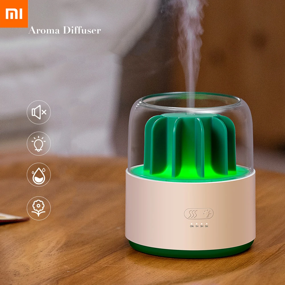 

Новый продукт Xiaomi Youpin, аппарат для ароматерапии с кактусами, цилиндрический бытовой увлажнитель эфирного масла