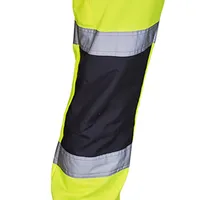 Men's Pants reflective fleece casual trousers Pants stripe sanitation uniform High Visibility Work Safety Trousers Bottoms - Image 5