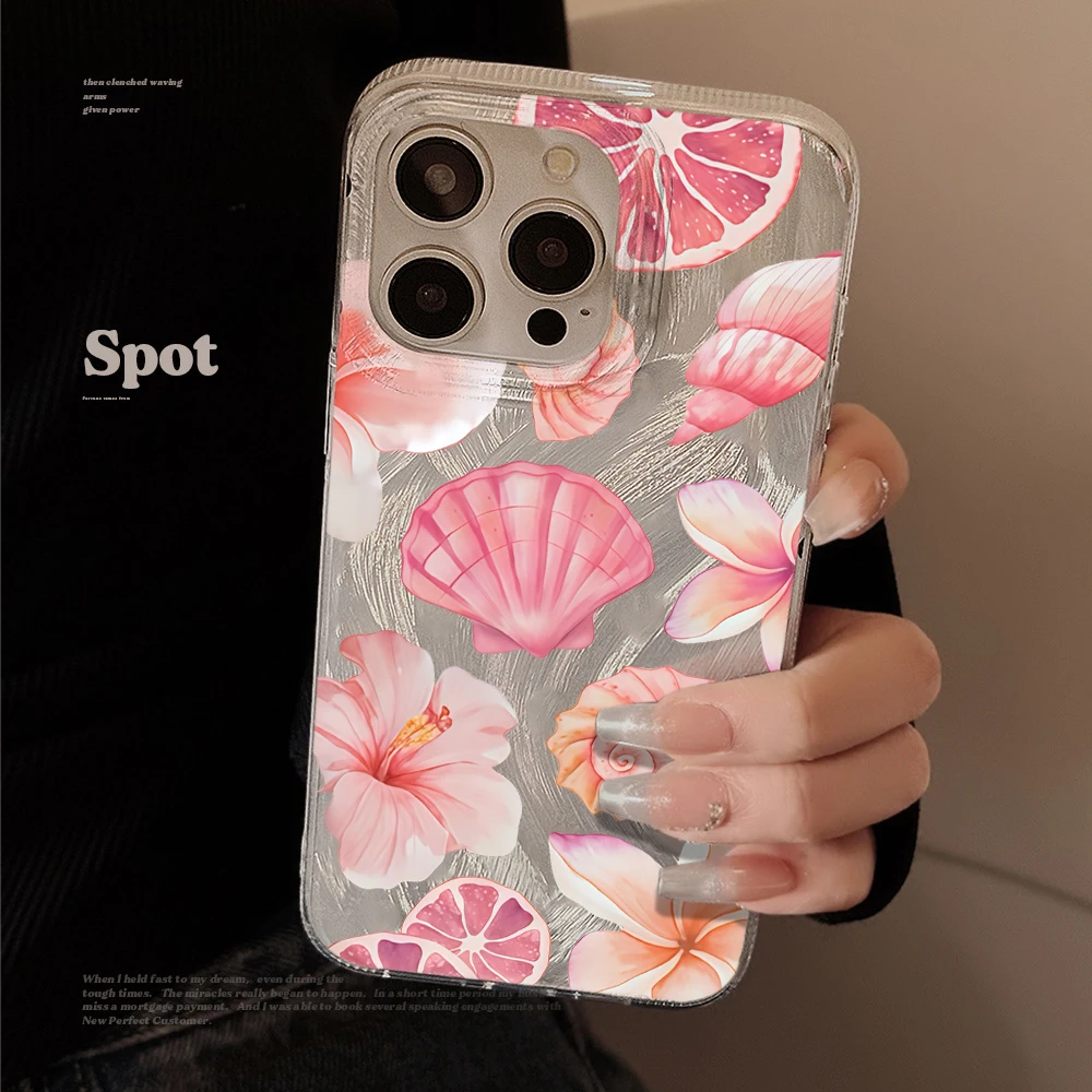 Vibrant Summer Beach Pink Phone Case Cover
