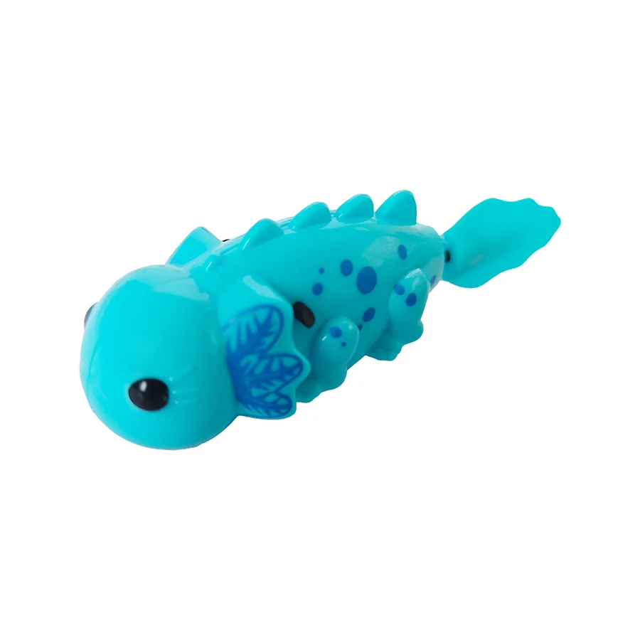 Cute Outdoor Children's Electronic Light Sensing Bathtub Interactive Toy Can Swim Colorful Pet Salamander Dinosaur Holiday Gift