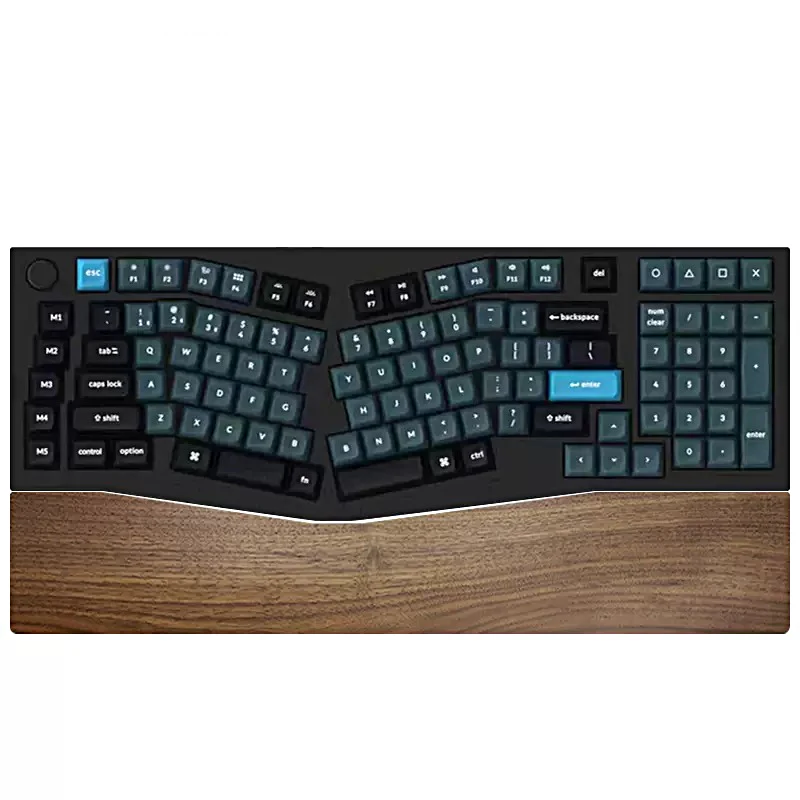 Wooden Wrist Rest Solid Wood Walnut For Keychron Q14 Pro Q13 Pro K15 Pro 12 S04c8d8bd227f421db1c20453bfb68d16e
