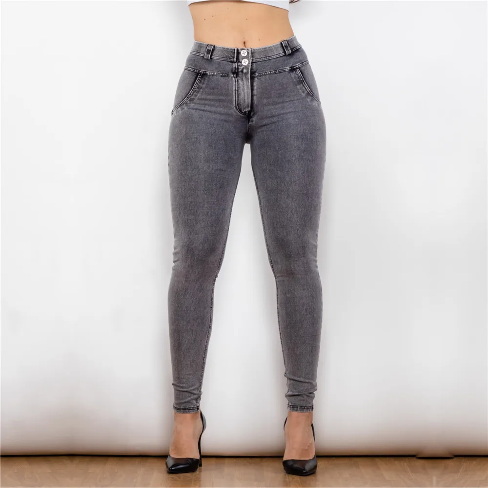 Shascullfites Melody Lifting Jeggings Butt Lift Jeans Denim Push Up Jeans Women's Pants Female Clothing Streetwear 2