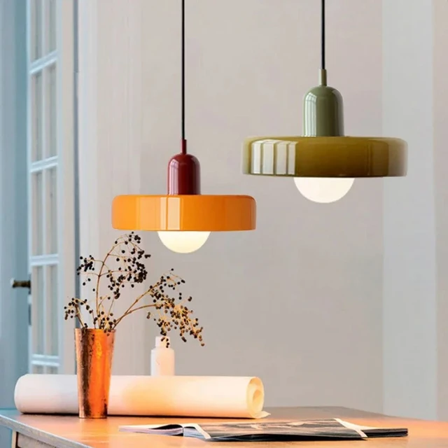 Nordic Bauhaus Glass Chandelier 3