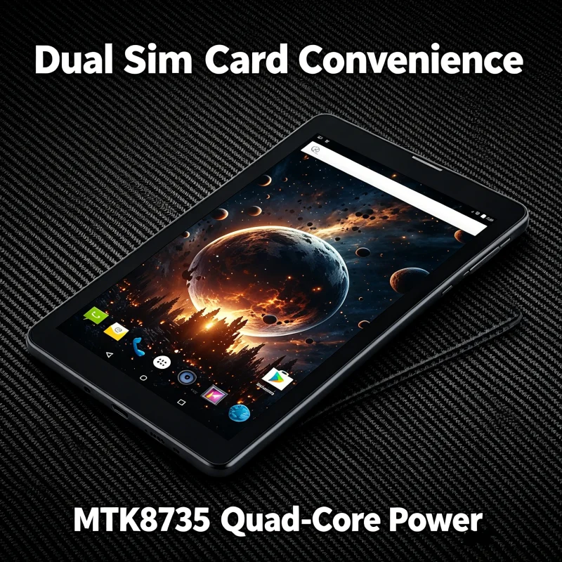 7 INCH T10 Android 6.0 Tablet PC 2GB RAM 16GB ROM LF705 MTK8735 Quad-Core 1.2GHz Support 3G / 4G Phone Call 2 X SIM Card