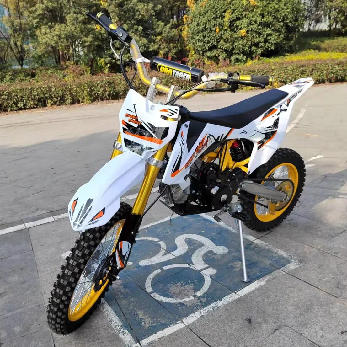 125cc Enduro Motorcycle/dirt Bike/cross Bike 110cc Adult Petrol Off Road A Dirt Bike For Sale Air Cooled Engine - Atv