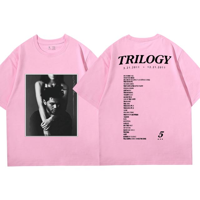 THE WEEKND TRILOGY THEMED T-SHIRT