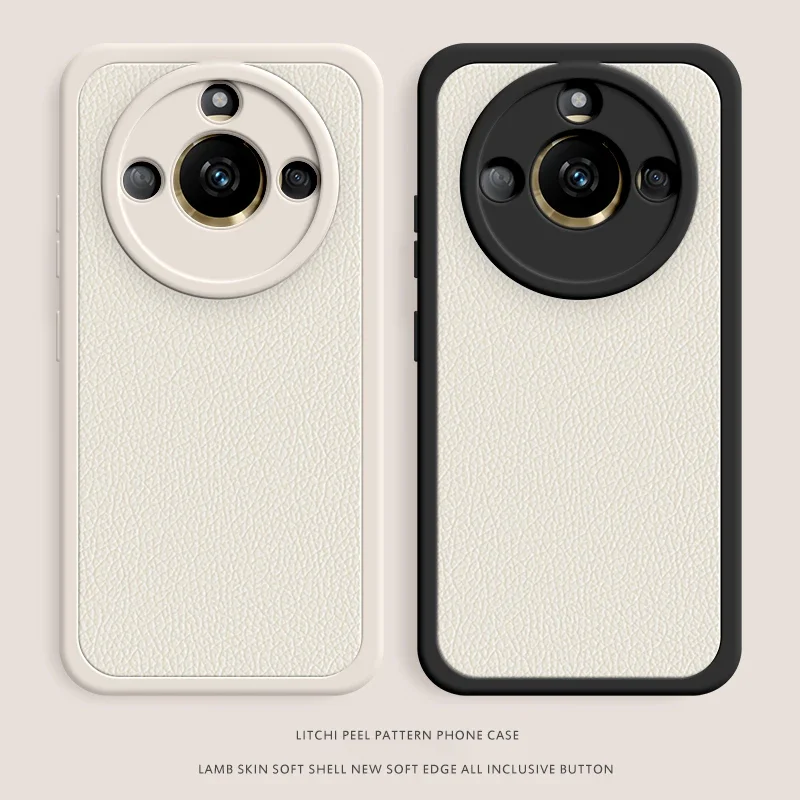 Custodia Morbida Di Lusso Litchi Peel Pattern Per Oppo Realme 11 Pro Plus Realme11 11Pro Pro + Funda Classic Cover Per Telefono Con Protezione Della F