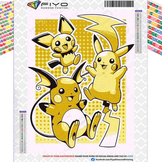 Diamond Painting New Collection 2023  Diamond Painting Pokemon - Diamond  Painting Cross Stitch - Aliexpress