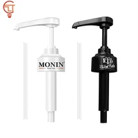 1pc Coffee Milk Tea Dispenser Syrup Pump Black Liquid Dispenser For Syrup 8Ml Juice Bottle Dispenser Pump 1