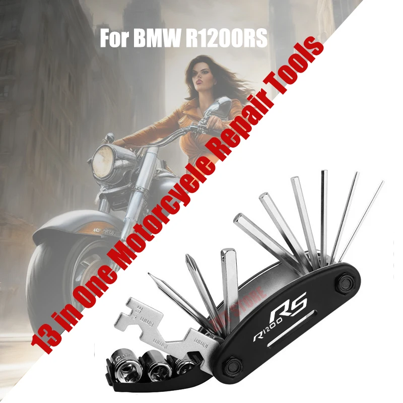 

For BMW R1200RS 13 in 1 Bike Bicycle Multi Repair Tool Set Kit Hex Spoke Cycle Screwdriver Tool Wrench Mountain Cycle Tool Sets