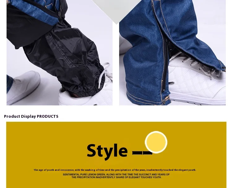 Jeans Sci Antivento, Impermeabile, Spesso, Caldo e Durevole Pantaloni di Cotone_voghion.com