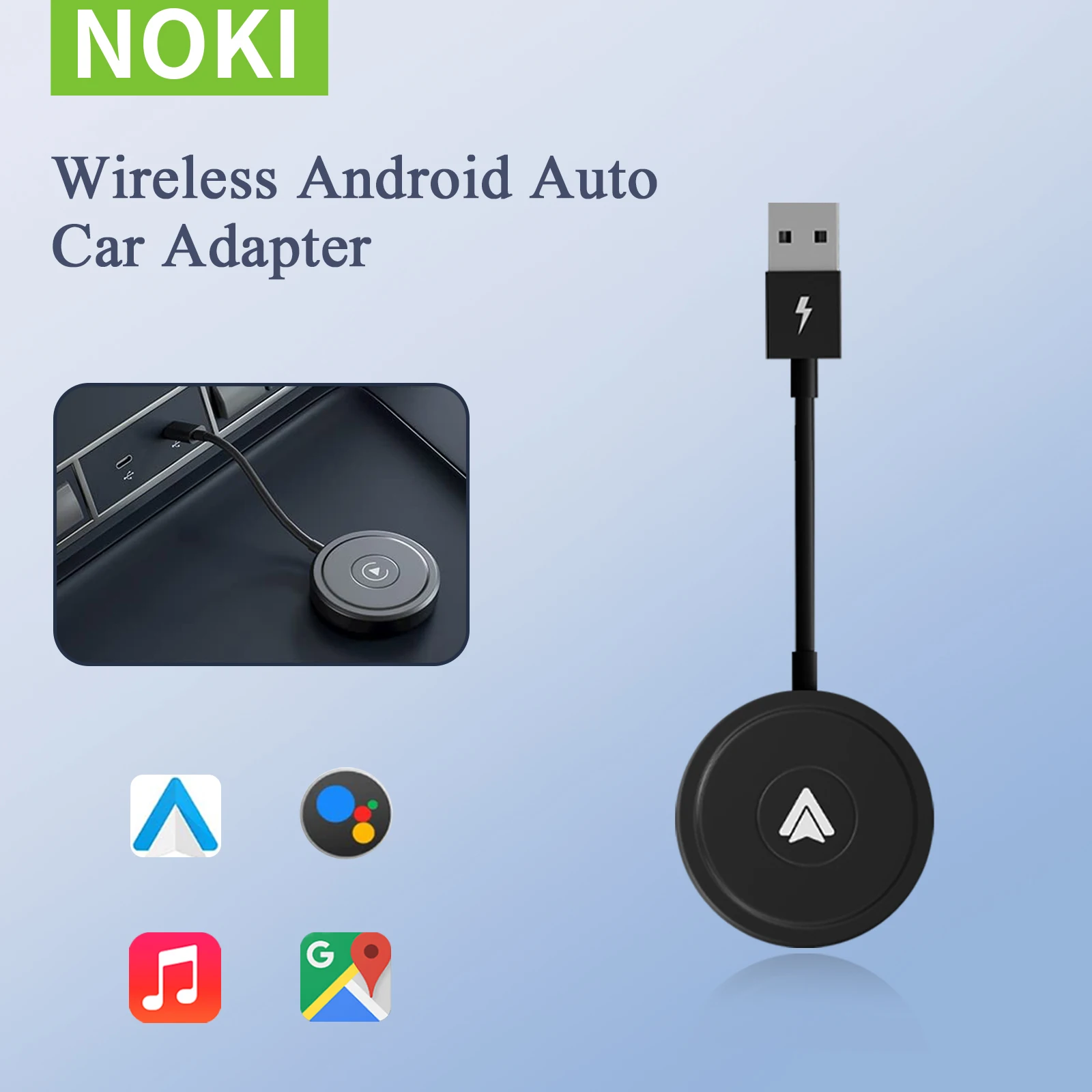 Adattatore/Dongle per Auto Android Wireless per Auto Android cablate di  fabbrica OEM converte cablato in Wireless facile installazione Plug & Play  - AliExpress