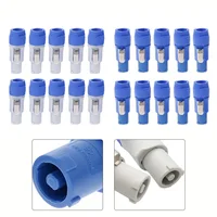 10PCS Powercon Connector Male Plug 3 Pin Speaker Plug 3 Pin Male Power Connector 20A 250V AC Power Plug Adapter - Image 3