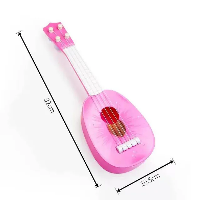 1Pcs Simulation Fruit Shape Kids Guitar Play Toys Nice Gift for Children Early Musical Educational Baby Musical Toy 5