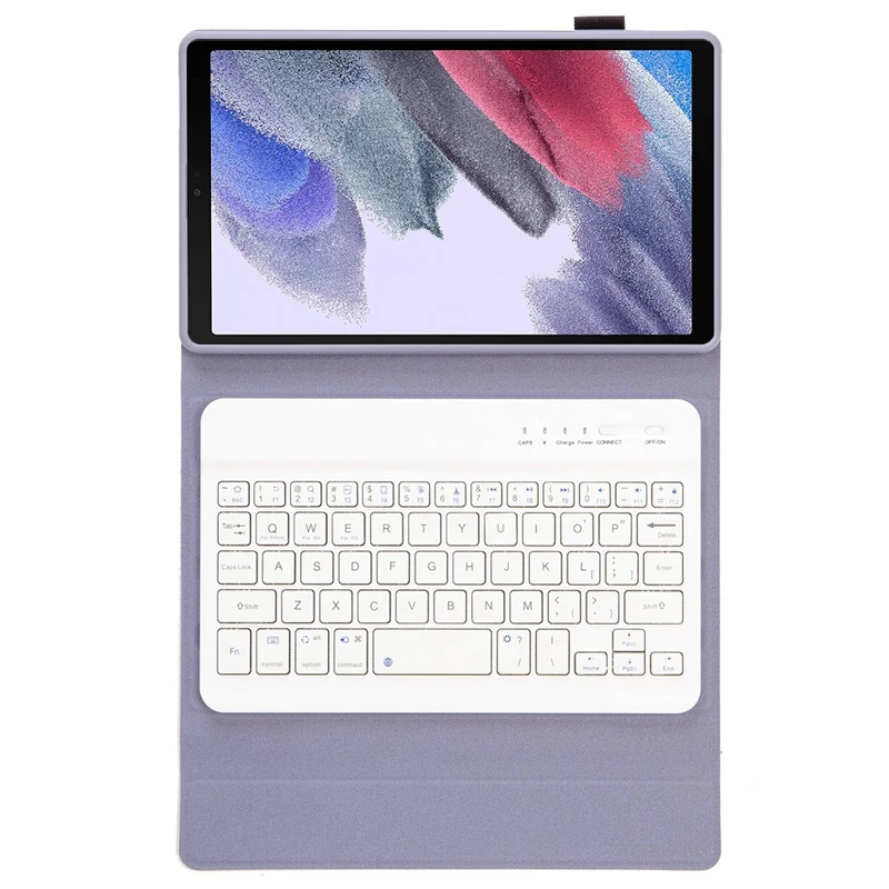 삼성 A7lite T220 및 T225 용 8.7 인치 태블릿 실리콘 케이스, 블루투스 3.0 키보드 및 마우스 세트 포함