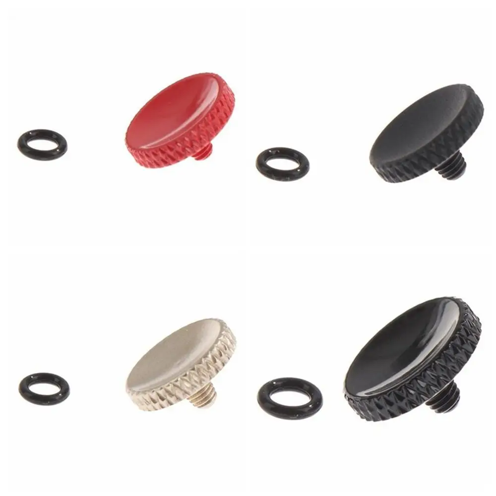 Camera Remote Shutter Button Camera Remote Shutter Release Concave Shutter Release Button Knurling Design Ergonomic Camera Triggers Metal O-ring Camera Shutter Button