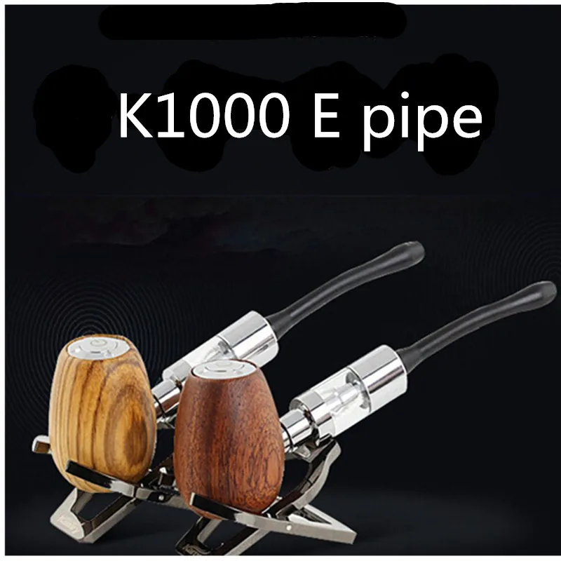 K1000 E Pipe Starter Kit Electronic Cigarette 3.5ml Capacity Dual Coils