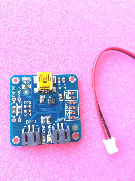 

Зарядное устройство Spot 259 USB Lilon/LiPoly MCP73833, модуль USB LiIon/зарядное устройство LiPoly-v1.2