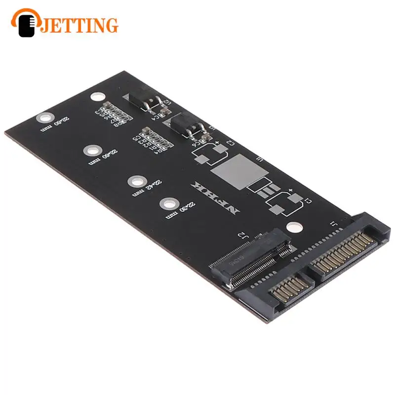 고효율 M.2 NVME SSD 변환 어댑터 카드, NVME/AHCI SSD 업그레이드 키트, SATA 개정판 I/II/III (1.5/3.0/6.0 Gbps), 1 세트