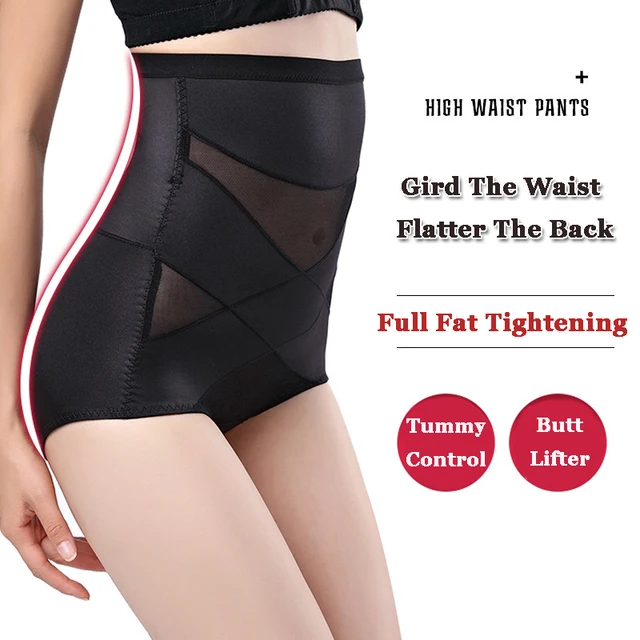 Women Cross Butt Lifter Body Shaper Briefs High Waist Trainer Panties Female Slimming Underwear Tummy Control Shapewear Panty 4