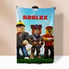 Robloxes Microfiber Bedding Fur Blanket Throw Thermal Blankets for Bed Blankets for Adults Home Interior Home and Decoration 4