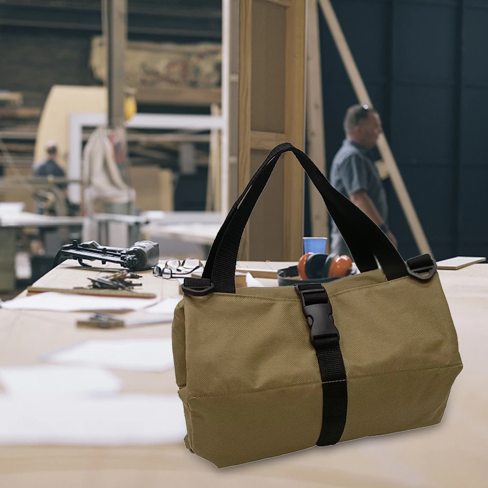 Canvas Portable Tool Bag with Multiple Pockets for Handyman