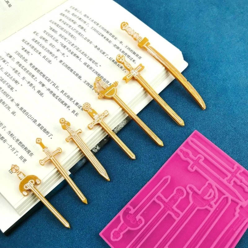 Lot De 2 Moules Rectangulaires En Silicone Pour Signets, Bricolage, Fabrication De Bijoux, En Résine époxy