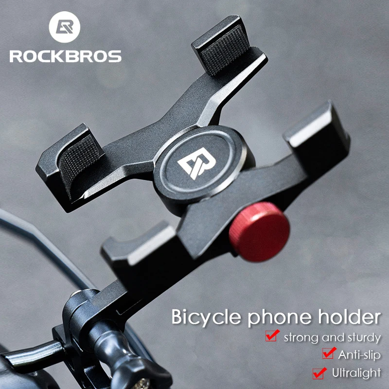 

Крепление для мобильного телефона ROCKBROS Bike, универсальная подставка из алюминиевого сплава для электрического велосипеда, мотоцикла, сотового телефона