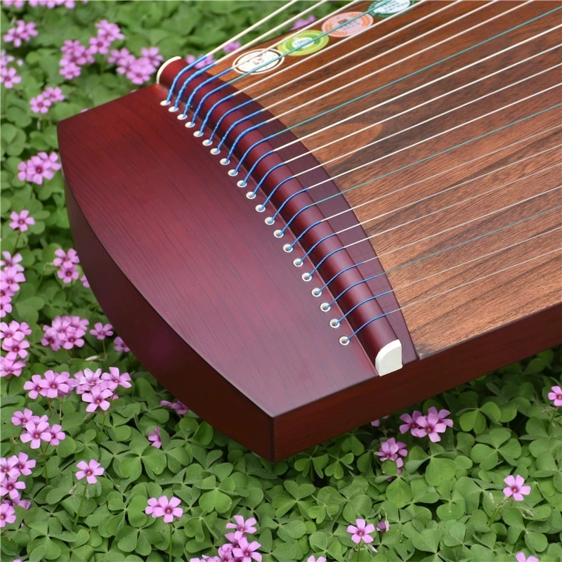 90cm Mini Portable Guzheng Zither for Beginners or Children Chinese Stringed Instrument Lankao No.1 Paulownia Plywood