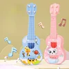 Ukulele Kids Guitar Toy Girl Boy Beginners Mini Guitar Instrument Can Play Music Simulation Toy Birthday Gift 1