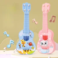 Ukulele Kids Guitar Toy Girl Boy Beginners Mini Guitar Instrument Can Play Music Simulation Toy Birthday Gift 1