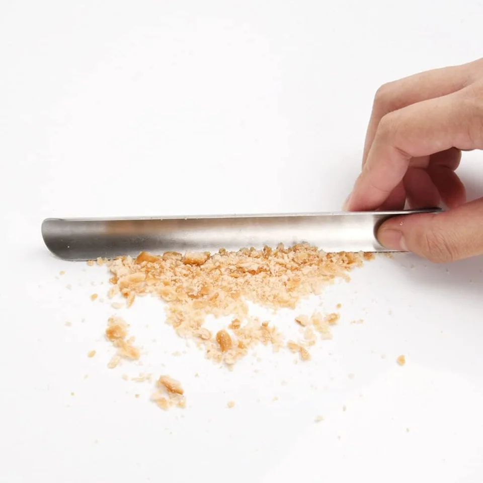 Stainless Steel Table Crumb Sweeper for Restaurants