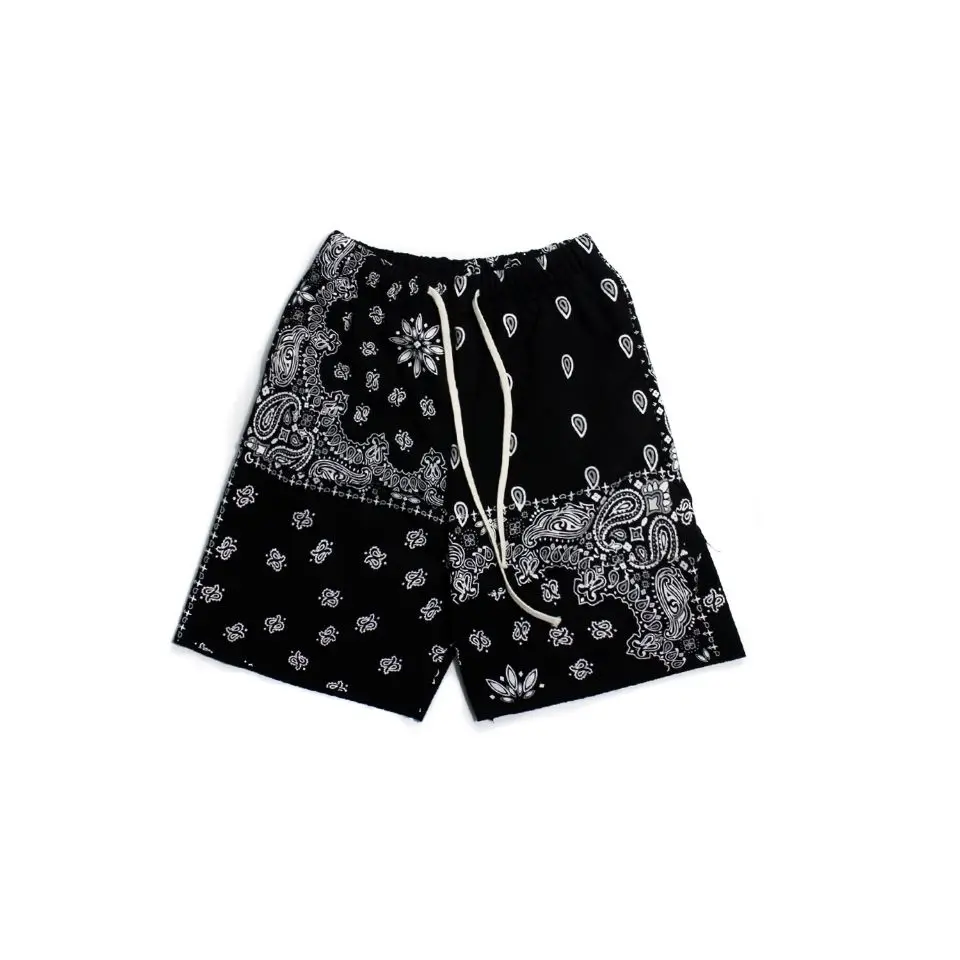 Paisley Bandana Drawstring Sweatpant 