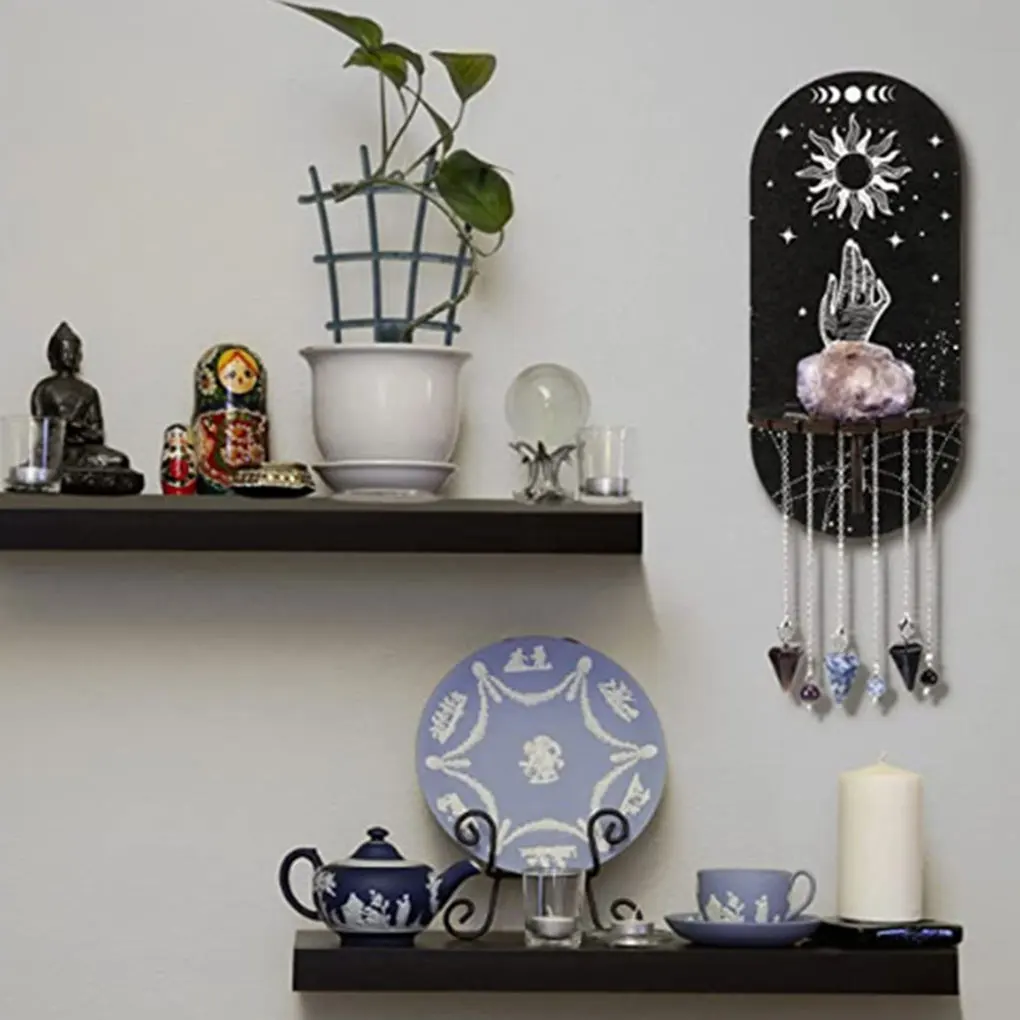 

Black Elegant Wall Shelf Rack - Display And Organize With Sophistication Multifunctional Display