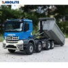 KABOLITE RC Metal Hydraulic Tipper U-bucket K3366 8X8 Full Dumper Car 1/14 Scale ST8 with Light Sound Remote Control Truck Toys 5