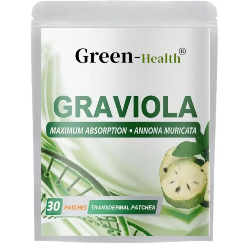 Graviola Transdermal Patches Immune System Booster 30 Patches One Month Supply