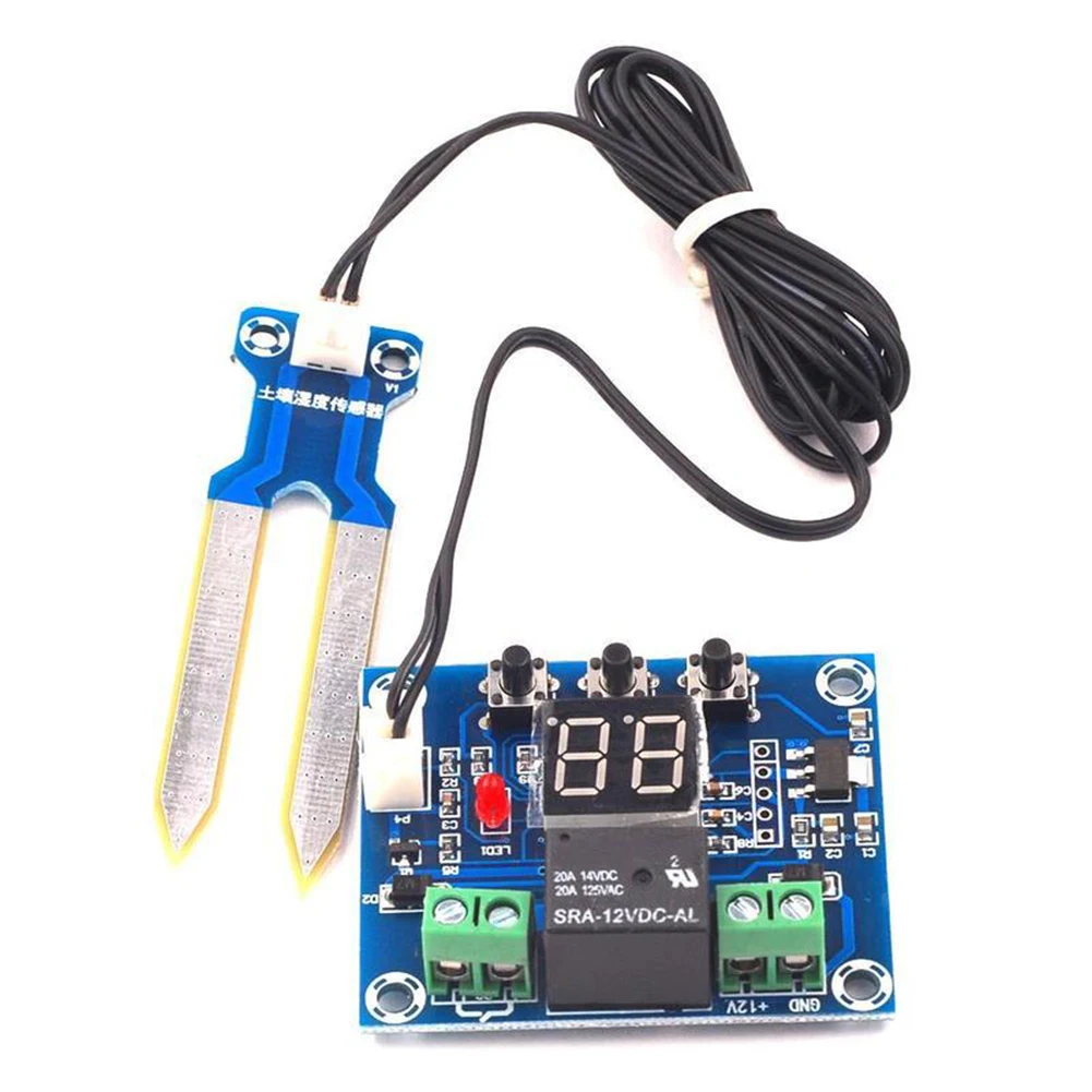 5-1PCS 12V Digital Auto Watering Module Soil Humidity Sensor Controller Soil Moisture test Irrigation System Automatic Detector