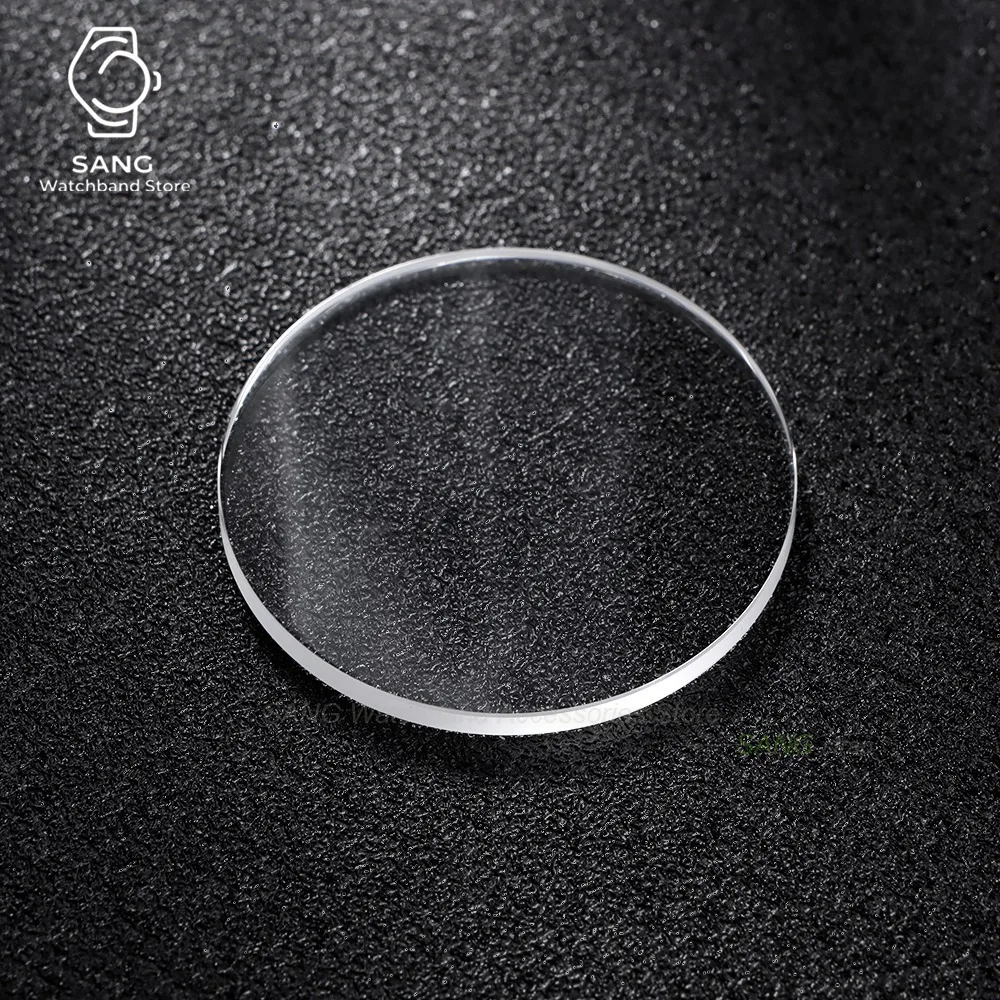 Premium Universal Sapphire Watch Glass Replacement - Flat Transparent Crystal Lens, Multiple Sizes & Thickness